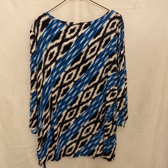 EUC Ruby Rd. 3/4 Sleeve Knit Top, size US 2X - Picture 5 of 8